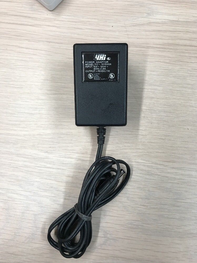 *Brand NEW* YHI YC-1015XXX 15V DC 1A AC Power Supply Adapter Charger